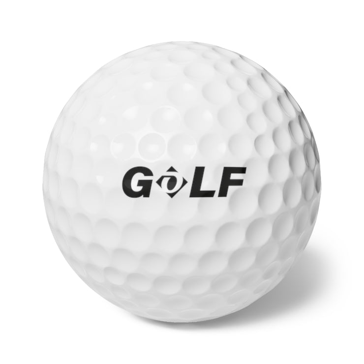 Golf Balls, 6pcs