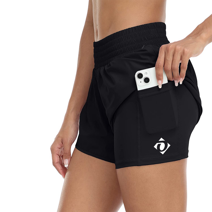 OA Women - High Waist Running Athletic Summer Shorts