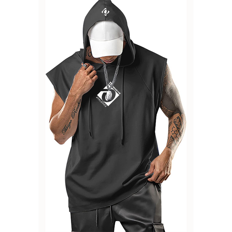 OA MENS Sleeveless Gym Hoodies