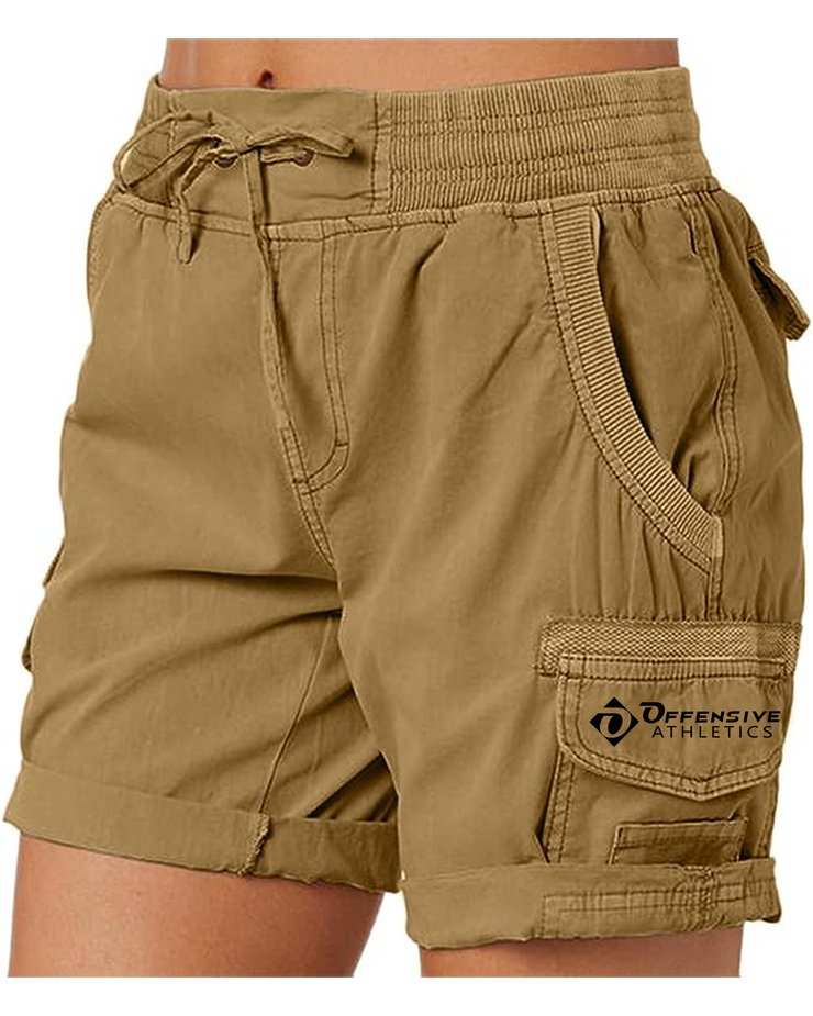 OA Women Cargo Shorts Stretchy