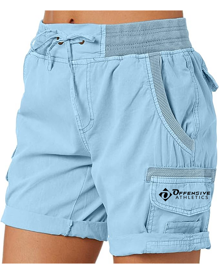 OA Women Cargo Shorts Stretchy