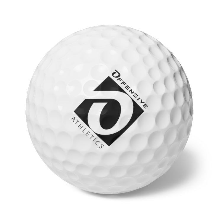 Style 2 - Golf Balls, 6pcs