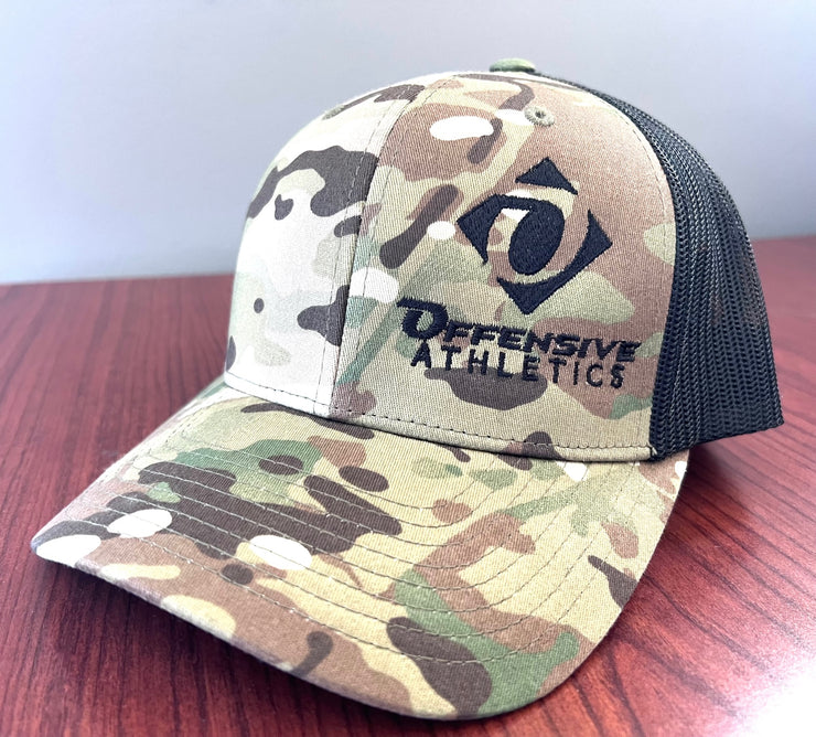 OA CAMO Retro Trucker Cap