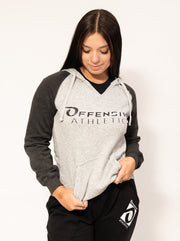 OA Women's Lightweight Fleece Raglan Hoodie