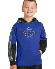 OA KIDS SPORT - Youth Sport-Wick ® Mineral Freeze Fleece Colorblock Hooded Pullover