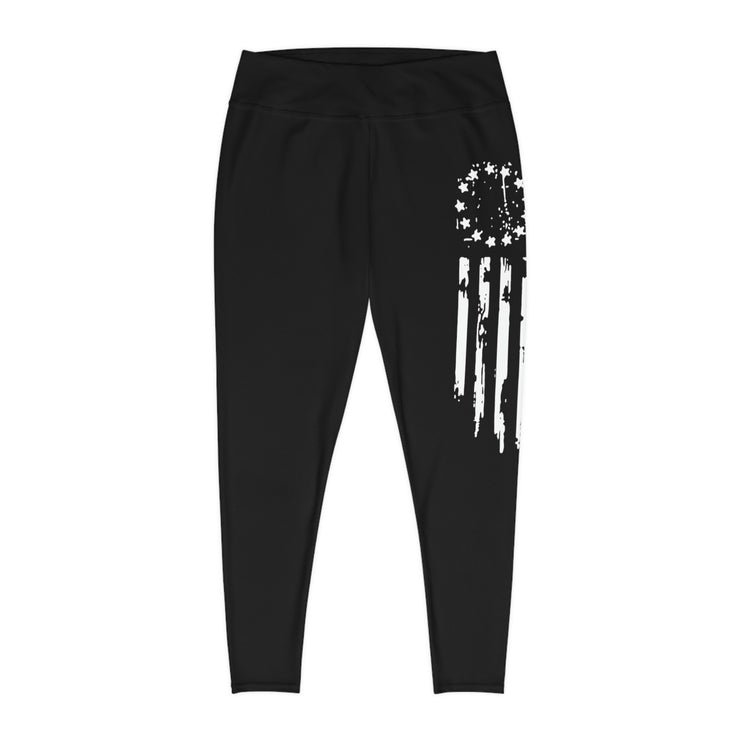 OA (Plus Size) Leggings (BLACK)