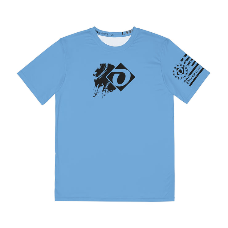 OA (BASEBALL)(Light Blue) Polyester Tee