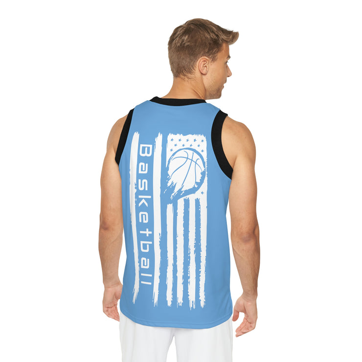 OA (Light Blue) Basketball Jersey