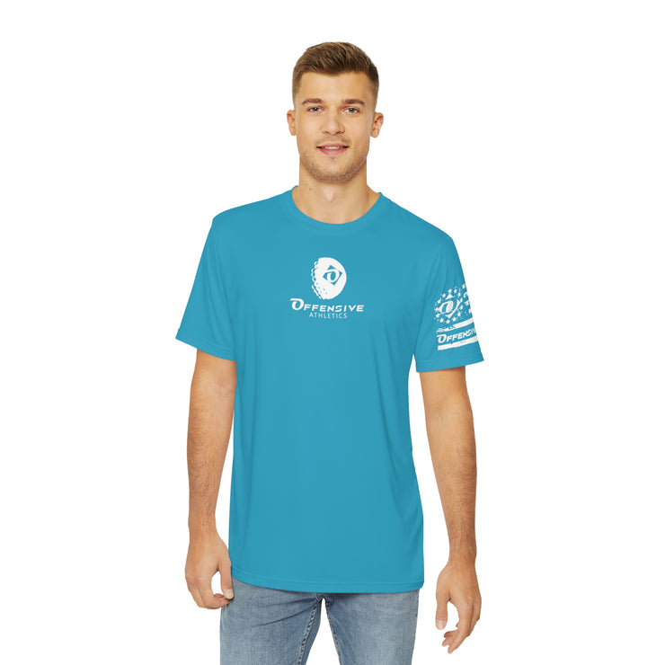 OA (Golf)(Turquoise) - Polyester Tee