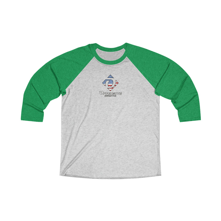 OA USA - Tri-Blend 3\4 Raglan Tee