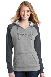 OA Women's Lightweight Fleece Raglan Hoodie