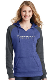 OA Women's Lightweight Fleece Raglan Hoodie