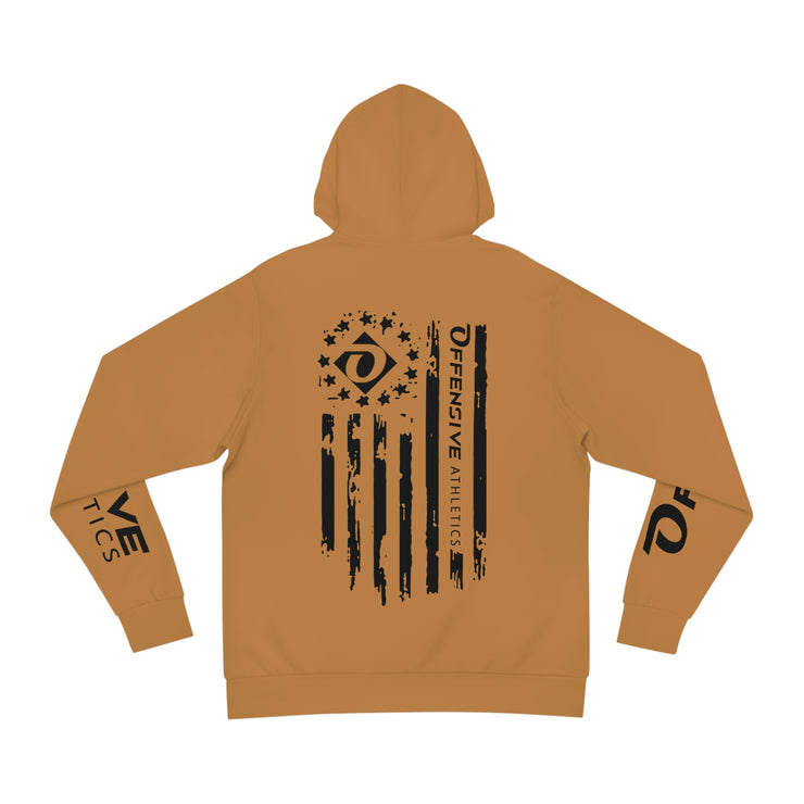 (Brown) OA Arm Hoodie