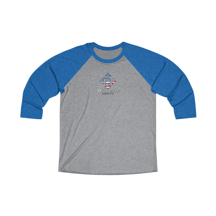 OA USA - Tri-Blend 3\4 Raglan Tee