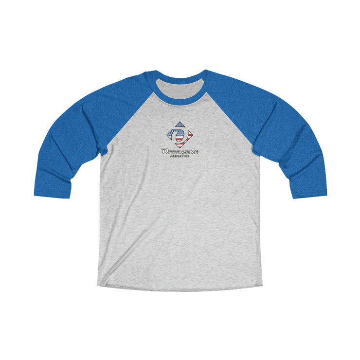 OA USA - Tri-Blend 3\4 Raglan Tee