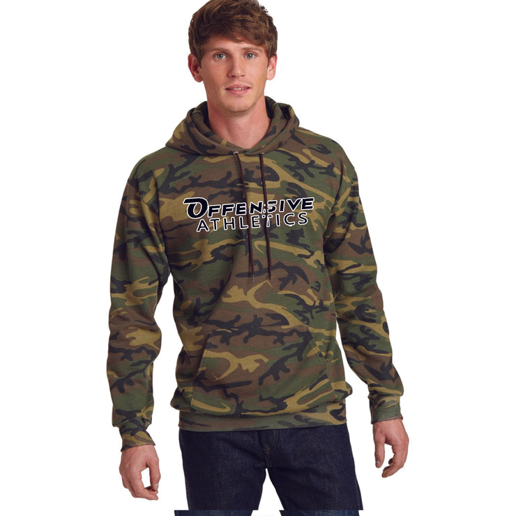 OA Core Fleece Camo Pullover Hooded Sweatshirt