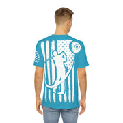 OA (Golf)(Turquoise) - Polyester Tee