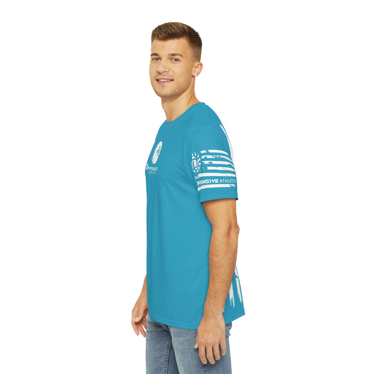 OA (Golf)(Turquoise) - Polyester Tee