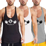 Men's Bodybuilding Stringer Tank Tops Y-Back Gym Fitness