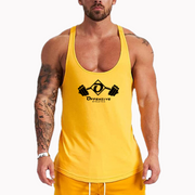 Men's Bodybuilding Stringer Tank Tops Y-Back Gym Fitness